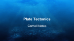 Plate Tectonics Notes