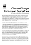 Climate Change Impacts on East Africa