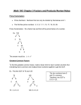 Math 10C Ch. 3 Review notes