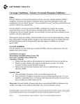 Coverage Guidelines: Selective Serotonin Reuptake Inhibitors