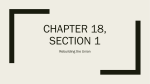 Chapter 18, Section 1