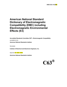 IEEE Standards - draft standard template
