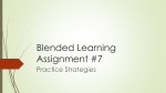 Blended Learning Assignment #7