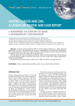 Gastric cancer and CML: a literature review and case report