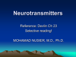 Neurotransmitters