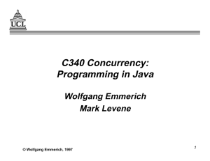 Programming in Java - UCL Computer Science