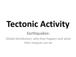 Earthquakes