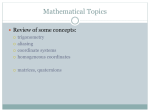 quaternions slides