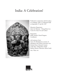 India! A Celebration - Asian Art Museum | Education
