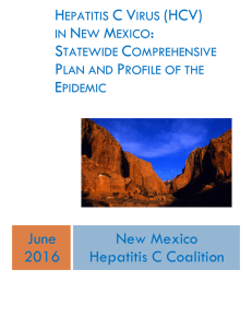 Hepatitis C in New Mexico - New Mexico Department of Health