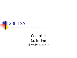 x86 ISA