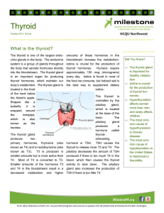Thyroid - Milestone Centers, Inc.