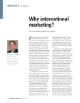 Why international marketing?
