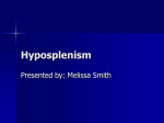 Hyposplenism