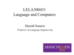 Computational Linguistics