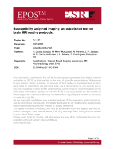 Susceptibility weigthed imaging: an established tool on brain MRI