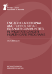 engaging aboriginal and torres strait islander communities in