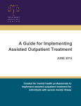 A Guide for Implementing Assisted Outpatient Treatment