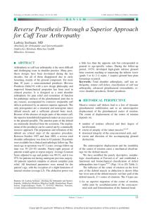 Reverse Prosthesis Through a Superior Approach for Cuff