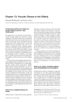 Chapter 13: Vascular Disease in the Elderly