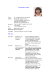 Jessica`s CV - IE version - Artificial Intelligence Applications Institute