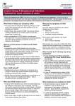 Invasive Group A Streptococcal Infections Factsheet for close