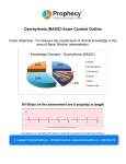 Dysrhythmia (BASIC) Exam Content Outline