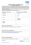 Orthodontic form - Funding Requests