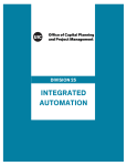building automation systems - Office of Capital Planning and Project