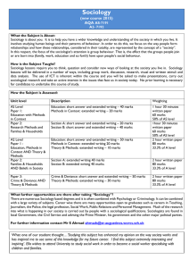 Sociology 2016 Document