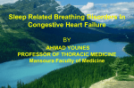 Sleep Related Breathing Disorders in Congestive Heart Failure