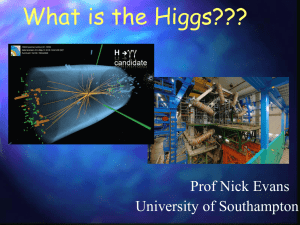 gg higgs - University of Southampton
