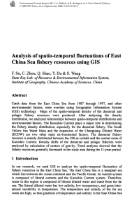 Analysis of spatio-temporal fluctuations of East China