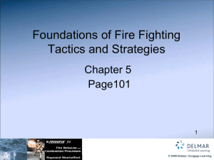 Foundations of Fire Fighting Tactics and Strategies
