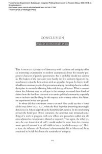 conclusion - The University of Michigan Press