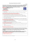 Drug Information Sheet("Kusuri-no-Shiori") Injection Revised: 08