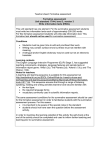 Teacher Sheet - Literacy Online