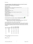 Excel lesson lecture notes