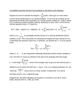 A probability argument that lays the foundation for the Monte Carlo