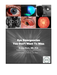 Eye Emergencies You Don`t Want To Miss - Pri-Med