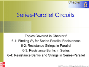 Series-Parallel Circuits