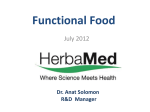 what is a real functional food?