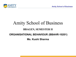 Amity School of Business