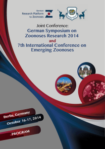 German Symposium on Zoonoses Research 2014 7th International