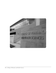 College of Pharmacy and Health Sciences