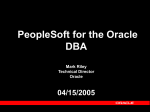 PeopleSoft Database Structure
