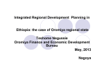 Integrated Regional Development Planning in Ethiopia: the case of