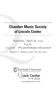 Chamber Music Society of Lincoln Center
