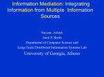 Integrating Multiple Web Sources