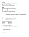 Unit 2 Intro Worksheet - Coral Gables Senior High